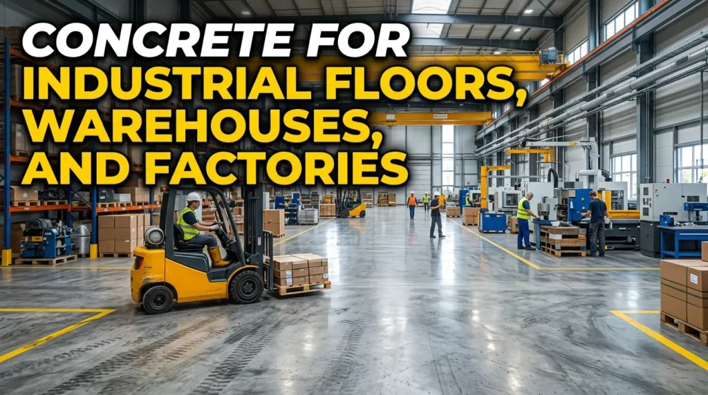 Concrete for Industrial Floors, Warehouses
