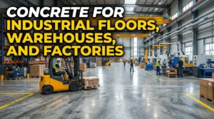 Concrete for Industrial Floors, Warehouses, and Factories