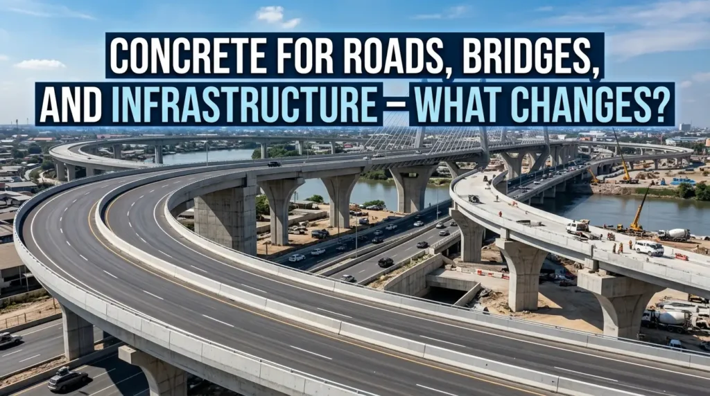 Concrete for Roads, Bridges, and Infrastructure