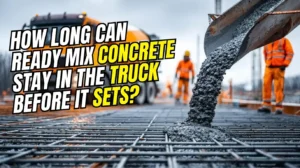 How Long Can Ready Mix Concrete Stay in the Truck Before It Sets?