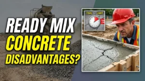 What are the disadvantages of ready mix concrete?